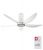 Quạt trần 5 cánh Nanoco NCF5653-WL