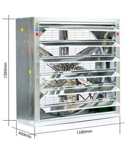 Quạt thông gió vuông Ha.winco HSB 1380