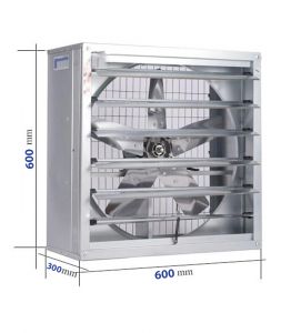 Quạt thông gió vuông Superlite Max SHRV-600