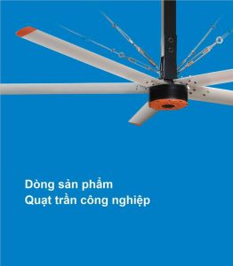 Quạt trần công nghiệp Apogee DM-7300 (7,3 mét)