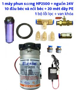 Máy phun sương Hawin HP-2500 (trọn bộ)