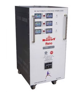 Ổn áp Robot 3 Pha RENO 15KVA (260V- 430V)