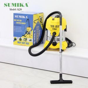 Máy hút bụi gia đình Sumika K20, 1600W, thùng chứa 20L, lọc HEPA