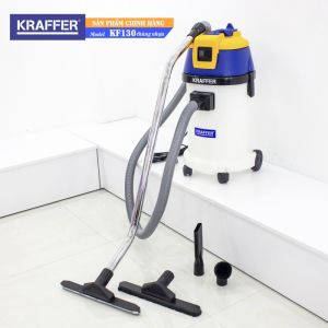 Máy hút bụi Kraffer KF130 thùng nhựa (Blue)