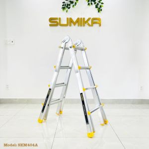 Thang nhôm chữ A rút lồng SUMIKA SKM404A
