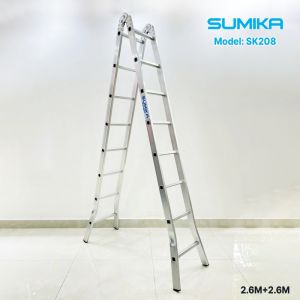 Thang nhôm xếp chữ A SUMIKA SK208