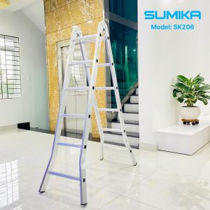 Thang nhôm xếp chữ A SUMIKA SK206