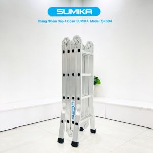 Thang nhôm xếp 4 đoạn SUMIKA SK604