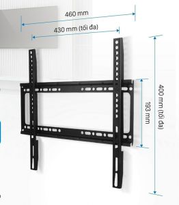 Giá treo TiVi thẳng Daikiosan DP243 (26-65 inch)