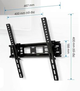 Giá treo TiVi ngiêng gật gù Daikiosan DP275 (32-55 inch)
