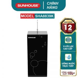Máy lọc nước R.O 9 lõi SUNHOUSE SHA8839K