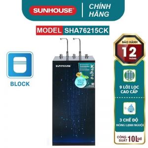 Máy lọc nước R.O nóng lạnh SUNHOUSE SHA76215CK