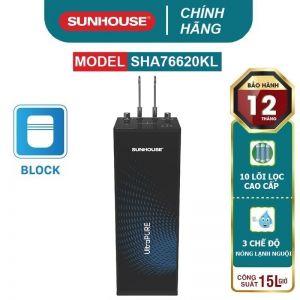 Máy lọc nước RO UltraPURE SUNHOUSE 10 LÕI SHA76620KL