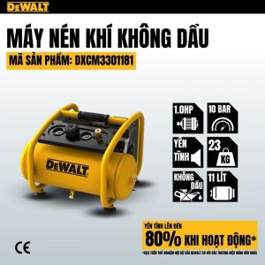Máy nén khí không dầu 11 lít DeWalt DXCM3301181