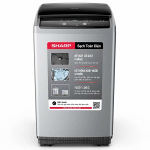 Máy giặt cửa trên Sharp 8.5kg ES-Y85HV-S
