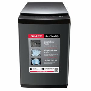 Máy giặt cửa trên Sharp 10kg ES-Y100HV-S