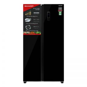 Tủ lạnh Side by side Sharp Inverter 442L SJ- SJ-SBX440VG-BK