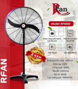 Quạt đứng công nghiệp RFan RFS-650