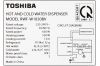 may-nuoc-nong-lanh-toshiba-rwf-w1830bv - ảnh nhỏ 12